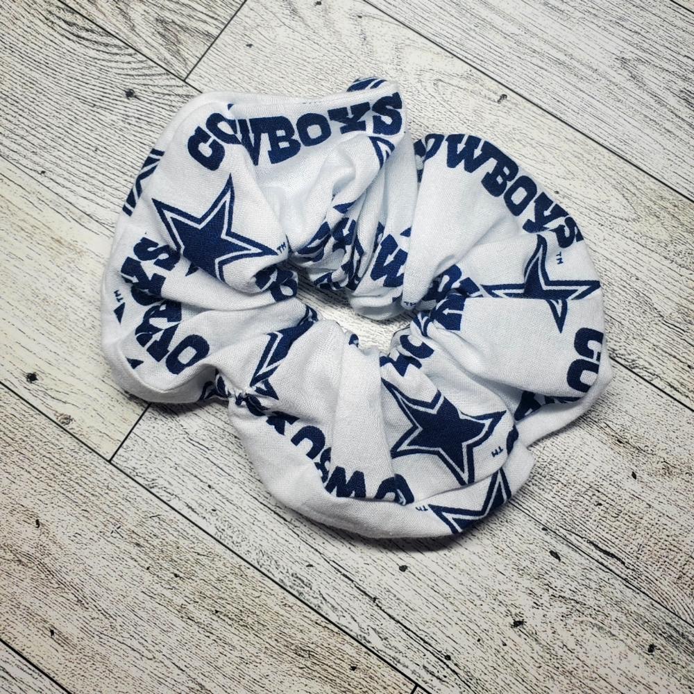 Dallas Cowboys scrunchie